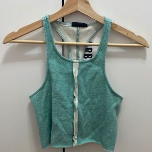 NWT out from under turquoise cropped tank